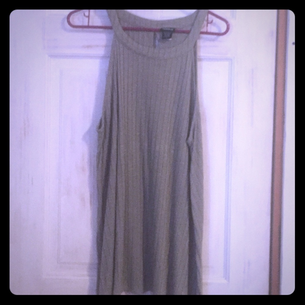 Light army green TORRID top sz 2
